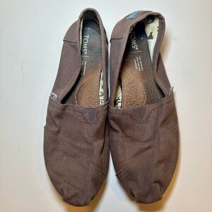 TOMS Womens Brown Casual Shoes Size 9.5
